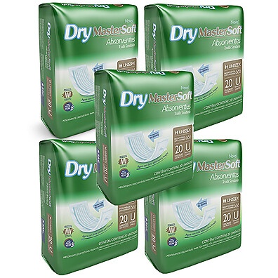 Dry MasterSoft: Absorvente Geriátrico para Incontinência