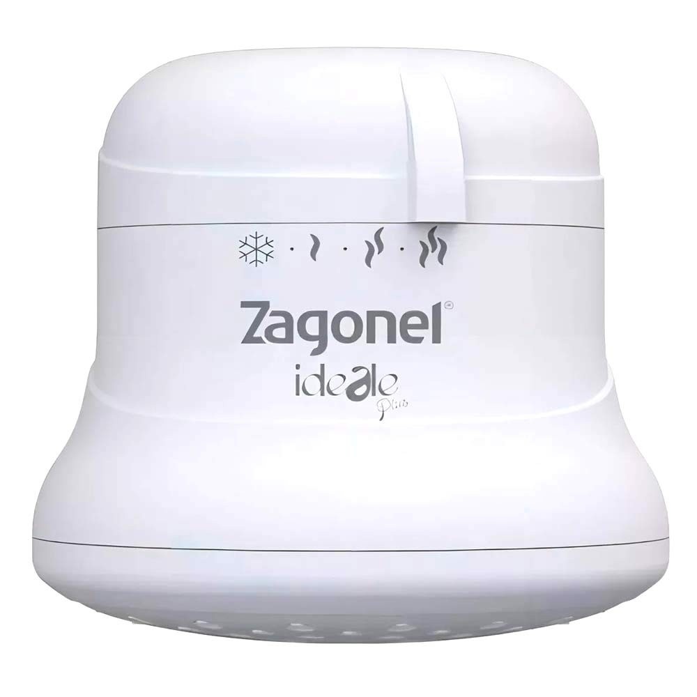 Ducha Ideale Plus 4 Temperaturas 5500W Zagonel: Conforto em Qualquer Estação