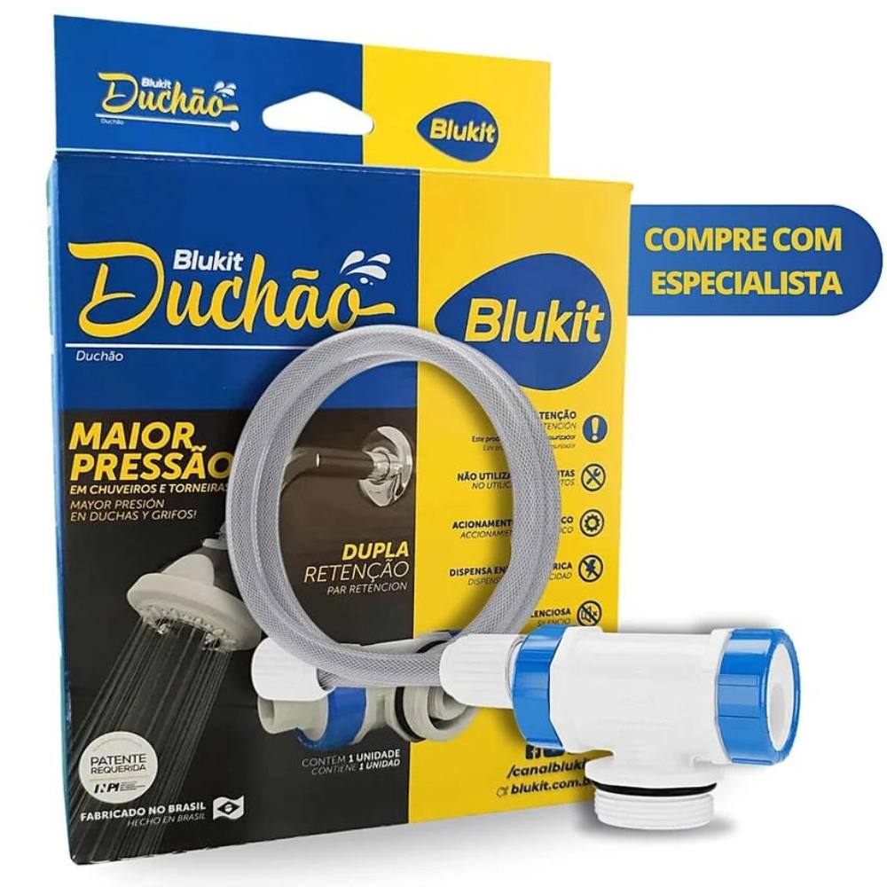 Duchão Blukit: Pressão Máxima na Sua Casa!