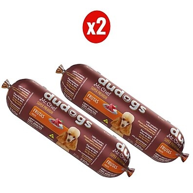 Dudogs Mr. Chef Frutas: Ração Úmida Irresistível!