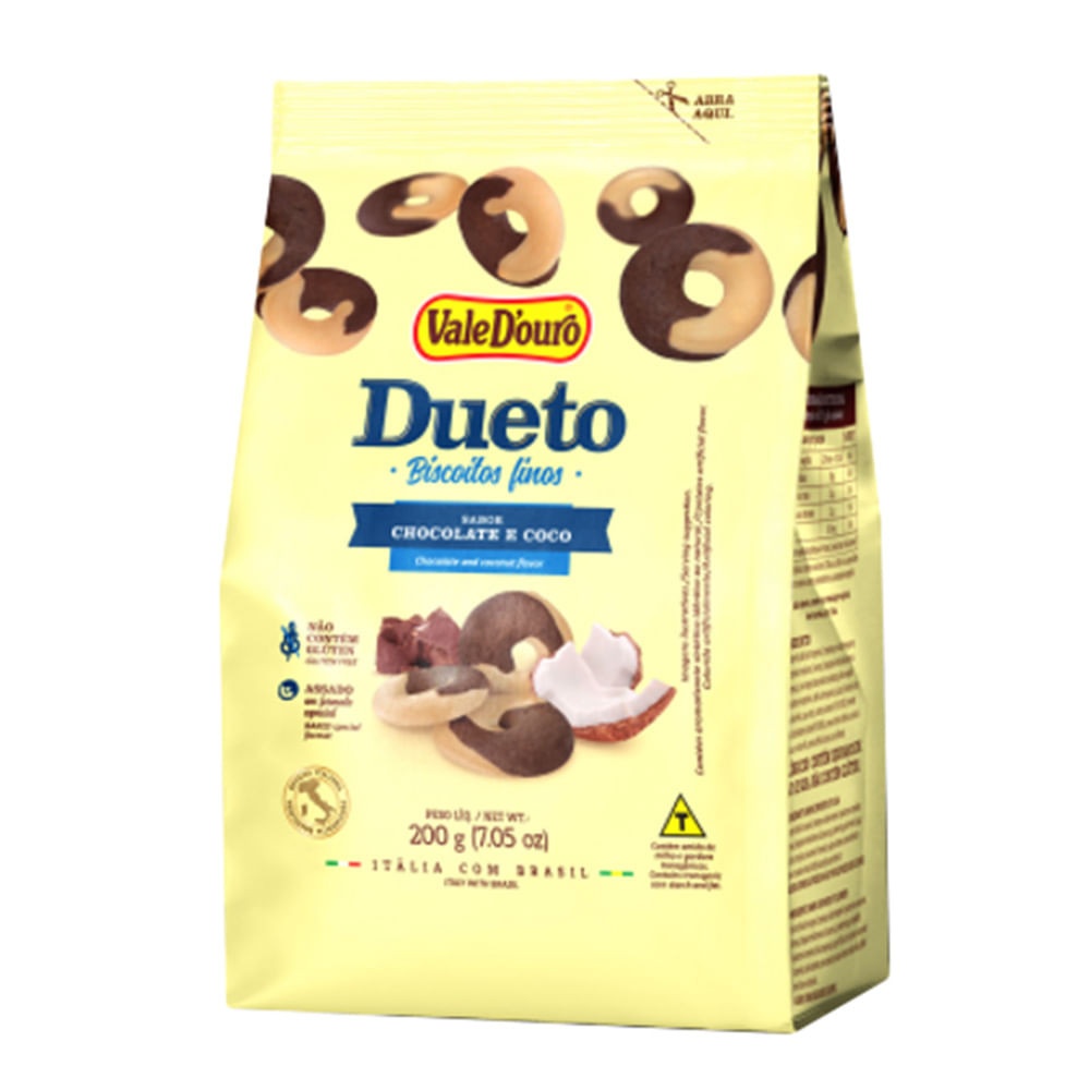 Dueto Vale D'Ouro: Sabor Irresistível de Chocolate e Coco!