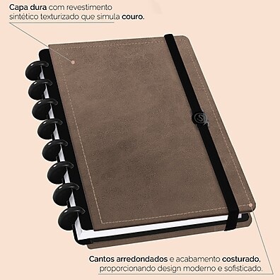 Caderno Iscool Inteligente: Organização e Criatividade em Capa Dura