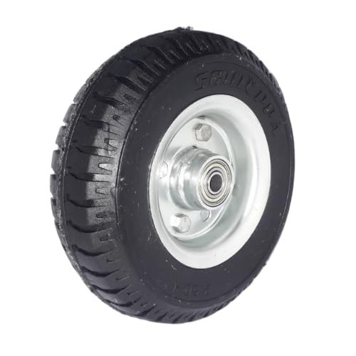 Roda de Borracha Maciça 250-4: Durabilidade e Suporte para Cargas Pesadas (200kg)