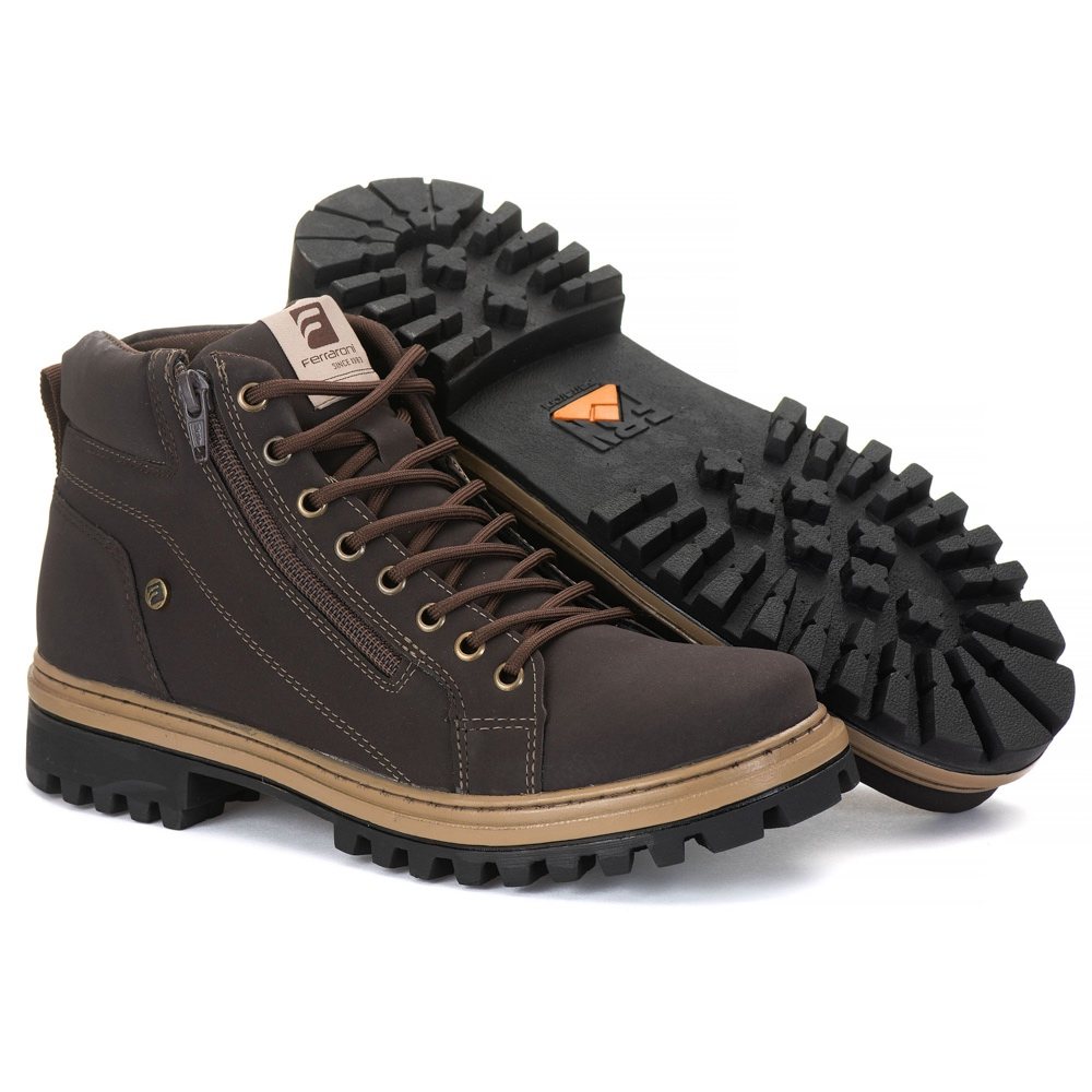 Coturno Masculino Ferraroni Eco: Conforto e Durabilidade