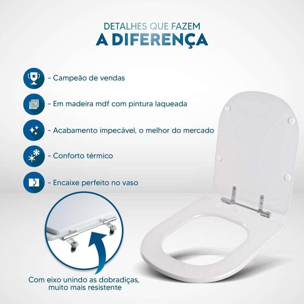 Tampa Etna Branca para Bacia Icasa: Elegância e Durabilidade