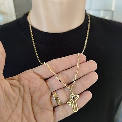 Cordão Masculino Moeda Antiga: Estilo e Durabilidade