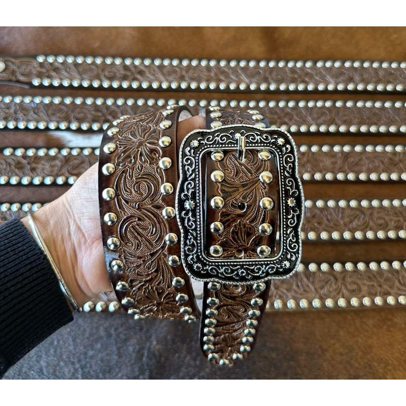 Cinto Country Feminino Cravejado – Estilo e Durabilidade