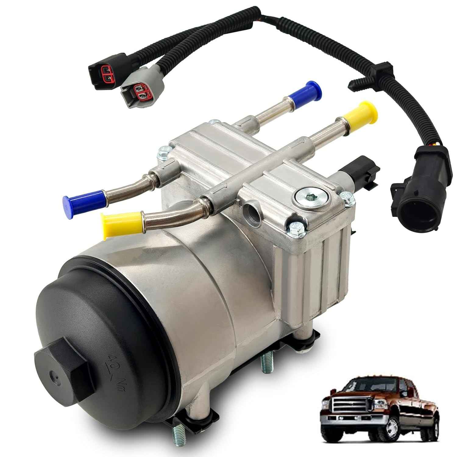 Conjunto Bomba Combustível Diesel 6C3Z-9G282-C para Ford Super Duty 6.0 V8 - Performance e Durabilidade