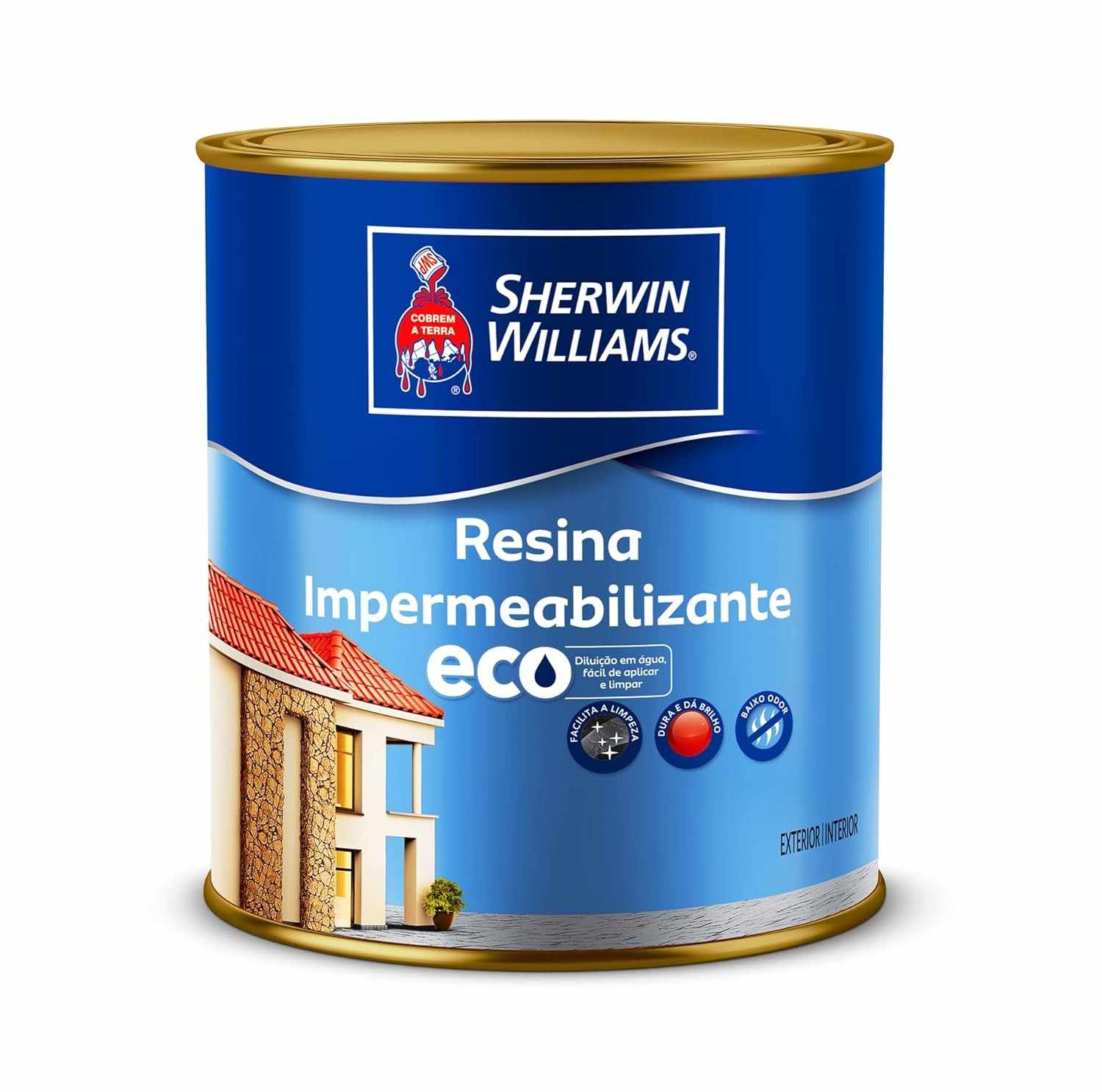 Resina Impermeabilizante Incolor Eco 0,9L: Proteção Duradoura e Acabamento Perfeito!