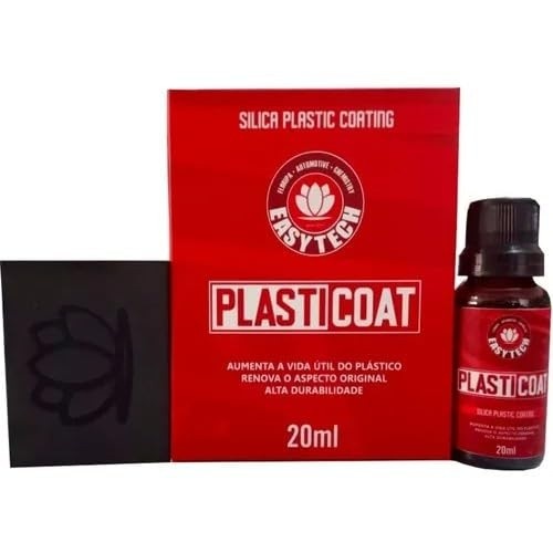 Vitrificador Plástico Plasticoat Easytech 20ml: Brilho e Proteção Duradoura