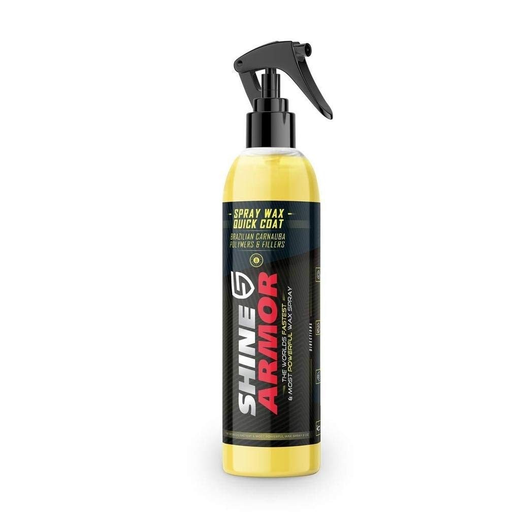 Shine Armor Cera Líquida Carnaúba Spray Wax - Brilho Intenso e Proteção Duradoura (Importado EUA)