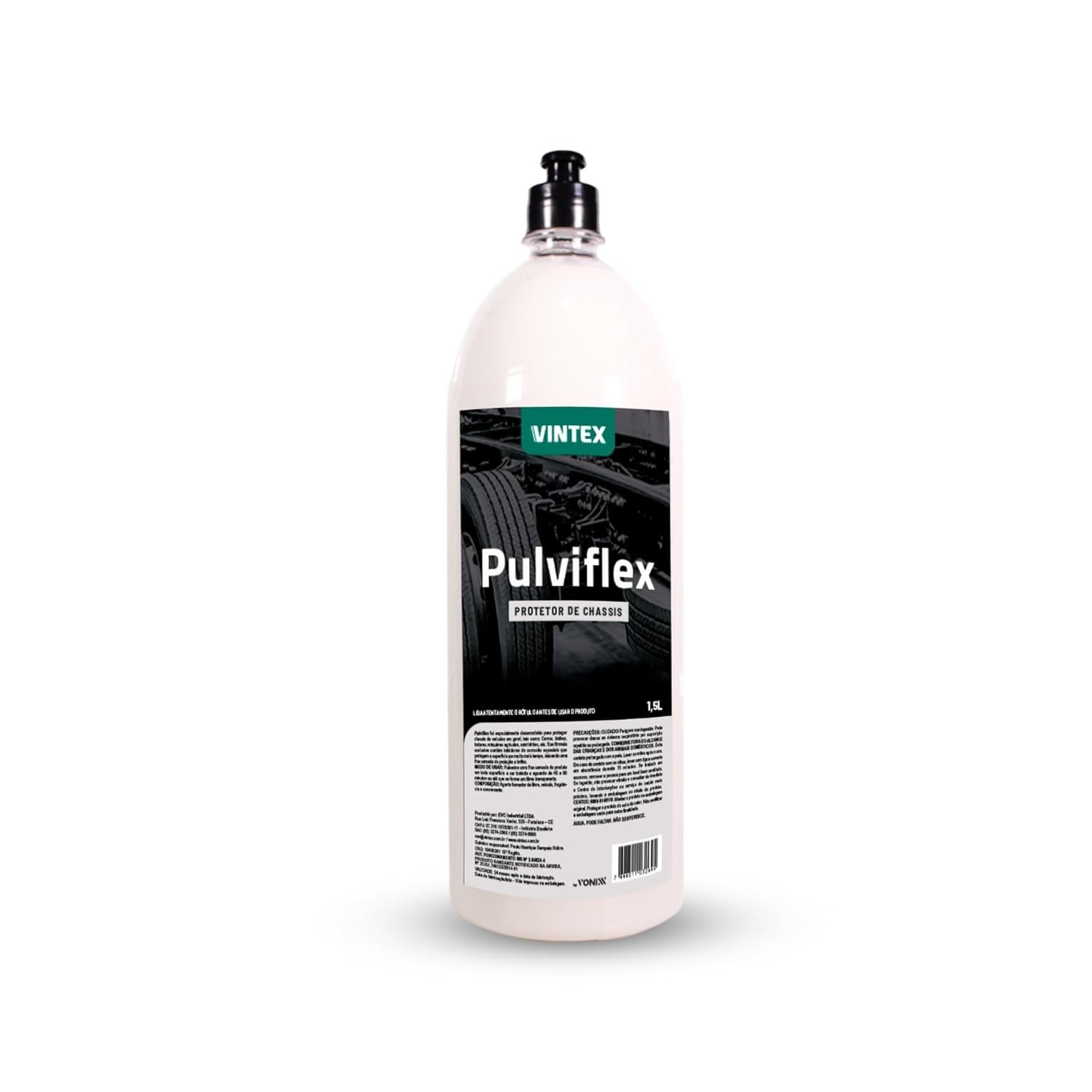 Protetor de Chassis Pulviflex 1,5L: Proteção Duradoura e Brilho para seu Veículo