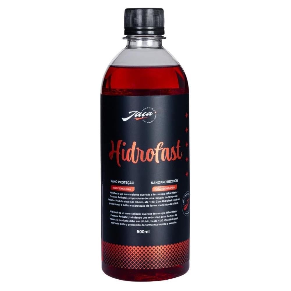Nano Selante Hidrofast 500ml Jaça: Proteção e Brilho Duradouro para Seu Carro