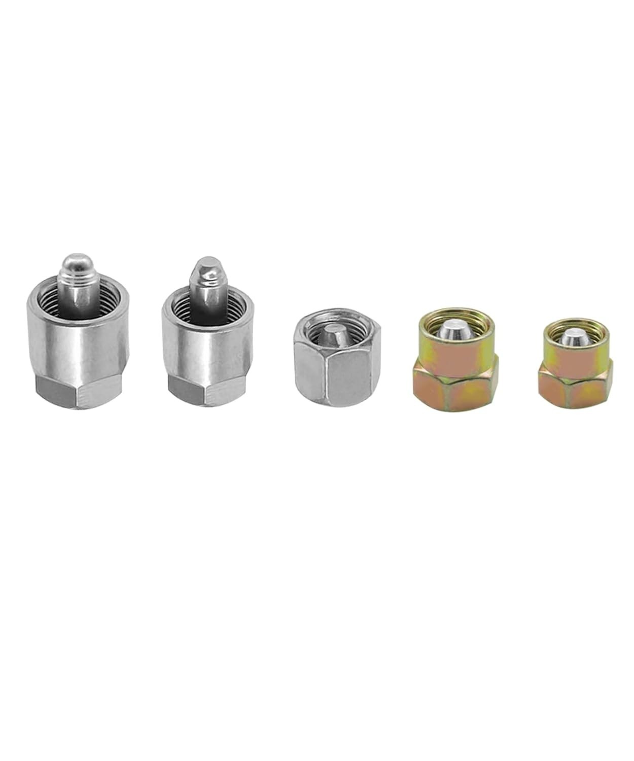 Kit 5 Tampões Injetor Common Rail Diesel 12-20mm | Compatível Cummins, Duramax, Ford