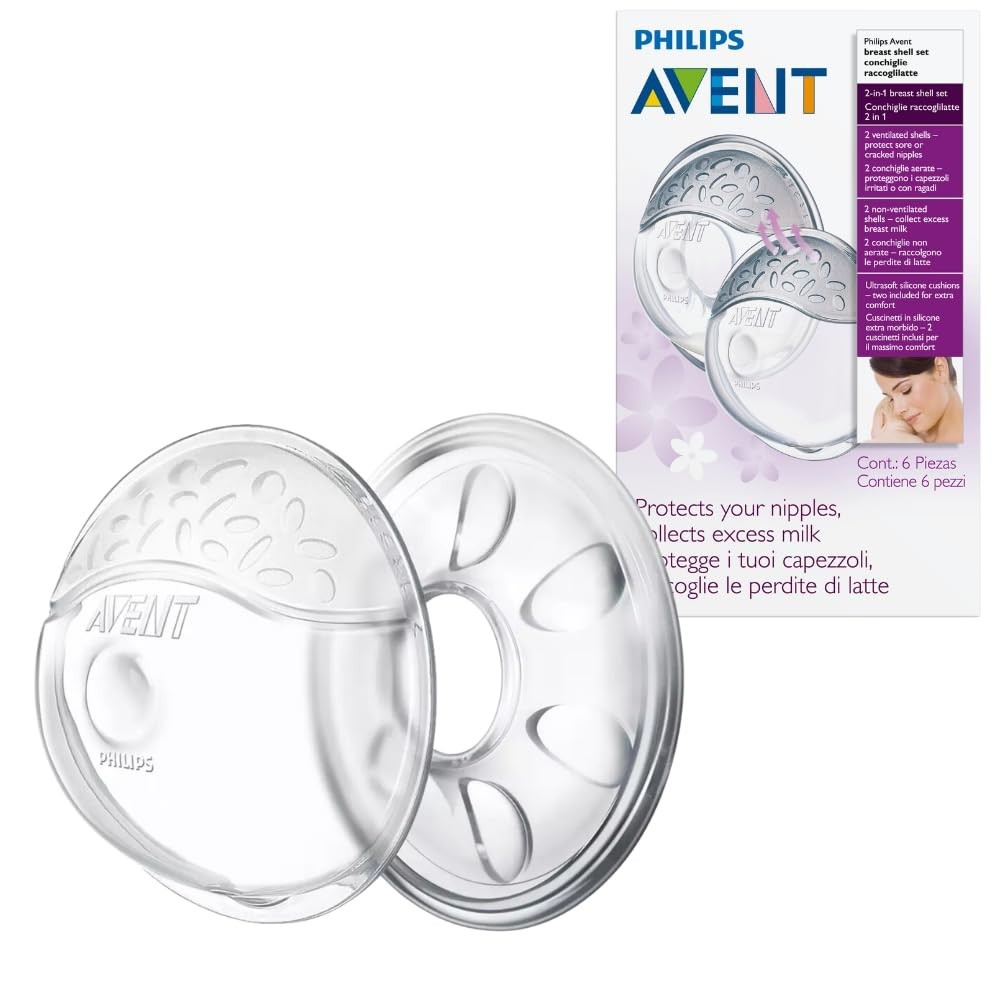 Concha Protetora para Seios Philips Avent - Proteção e Conforto Durante a Amamentação