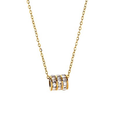 Colar de Aço Titânio 18k: Luxo Leve e Durável