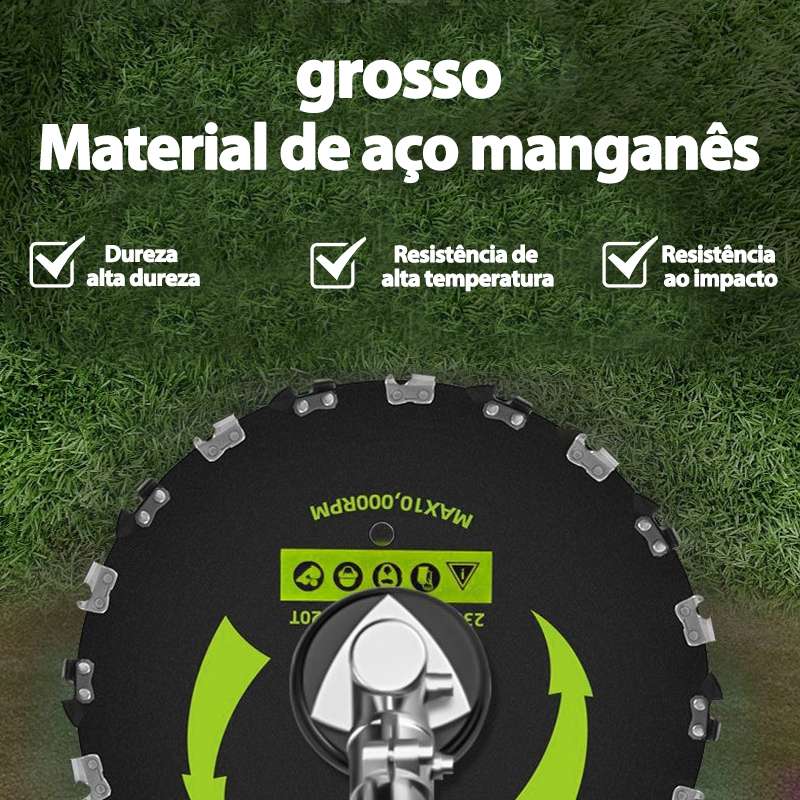 Disco 20 Dentes p/ Roçadeira – Corte Potente e Durável
