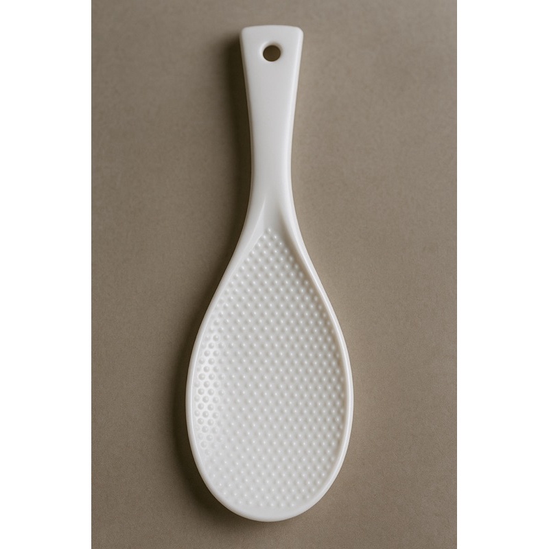Colher de Arroz Plástico Antiaderente 25cm: Prática e Durável