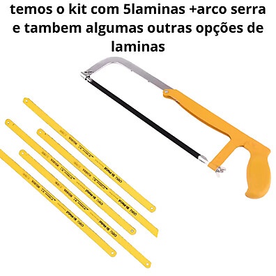 Arco de Serra Completo: Corte Preciso e Durável 🚀