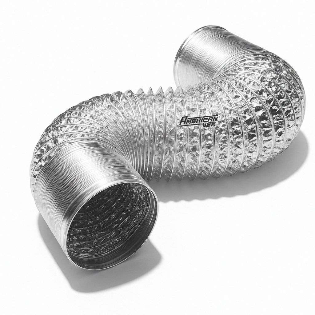 Duto Flexível 150mm 5m Alumínio – Ventilação Potente