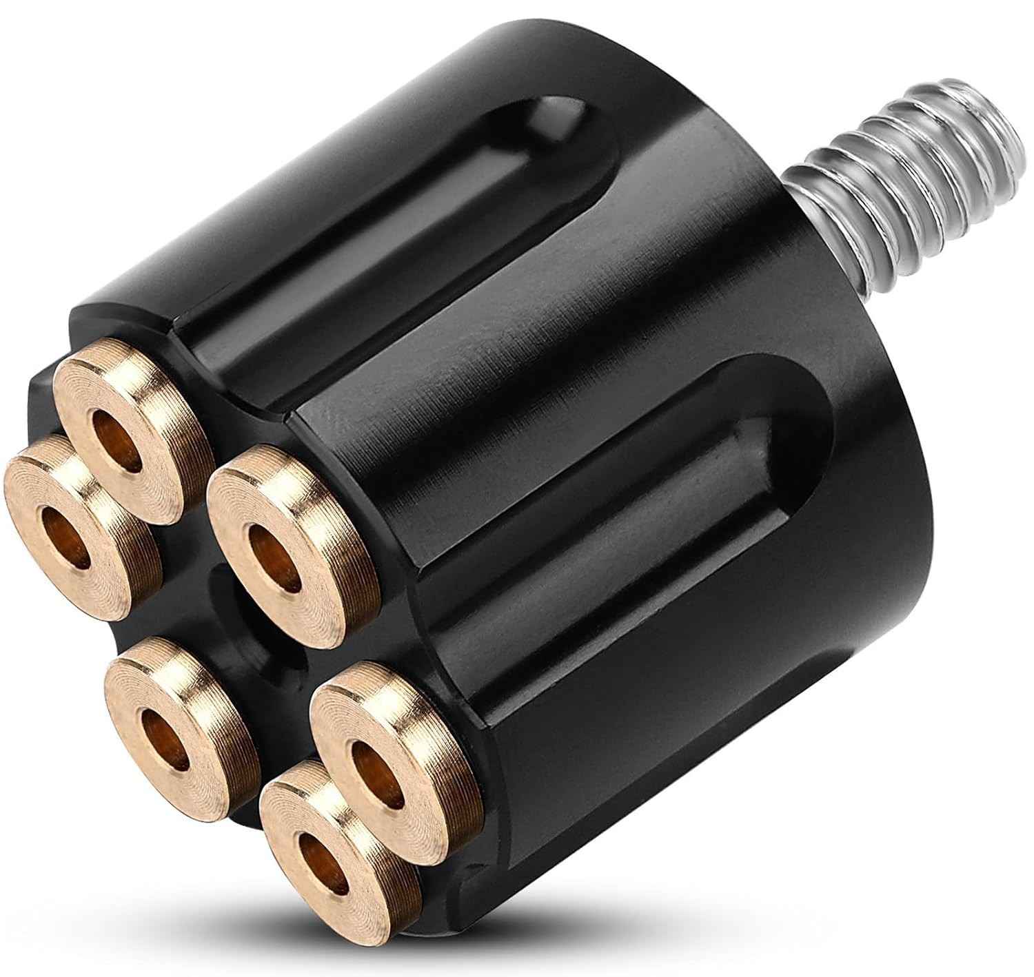 Parafuso Assento Traseiro Harley Dyna, Sportster, Softail, Road Glide - Preto 1/4"-20
