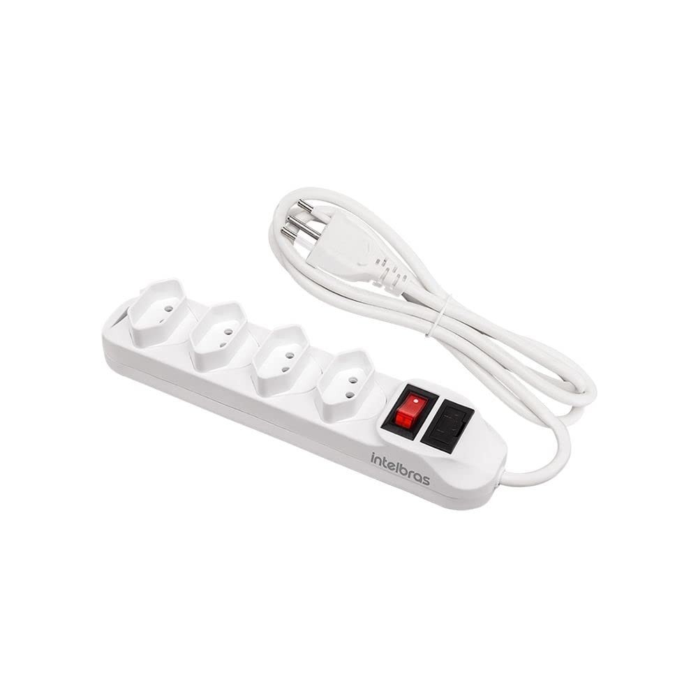Protetor Eletrônico Intelbras EPE 1004 Branco: Segurança e Conexão para Seus Equipamentos