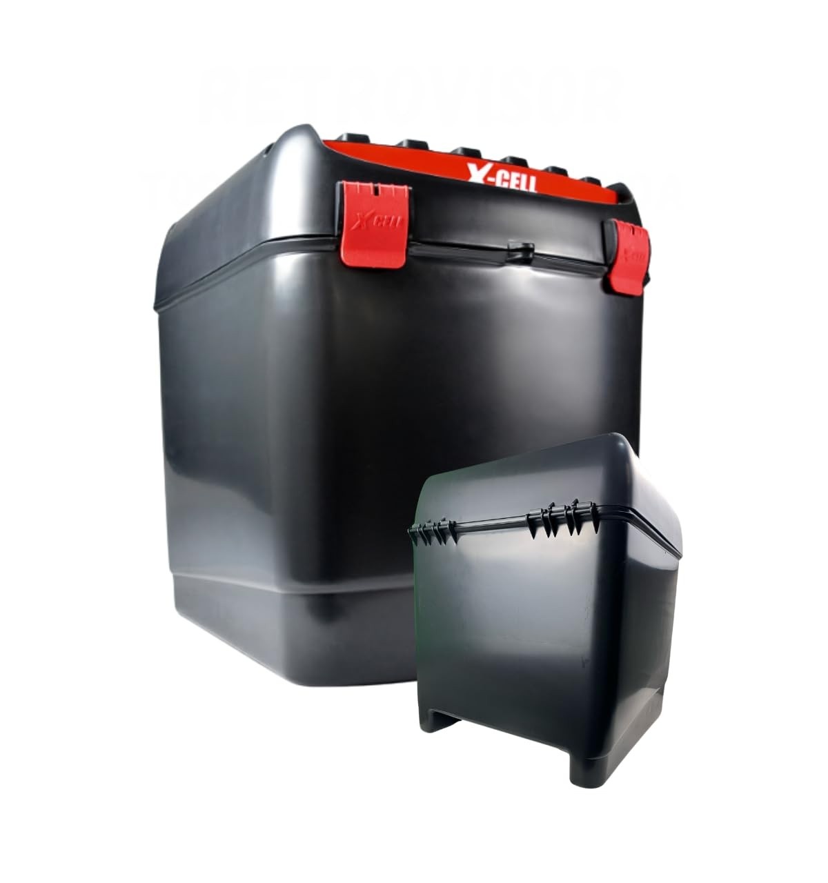 Baú Bauleto 100L para Entregadores: Segurança e Praticidade para sua Moto CG Titan Fan 150/160