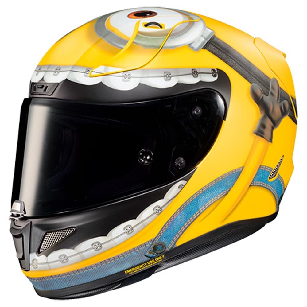 Capacete HJC RPHA 11 Minions Otto: Segurança e Estilo para Pilotos Exigentes