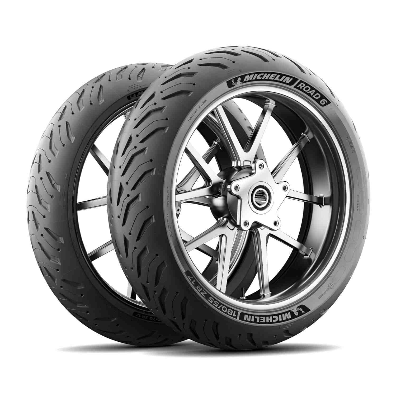Pneu Traseiro Michelin Road 6 (180/55ZR-17): Aderência e Durabilidade Lendárias