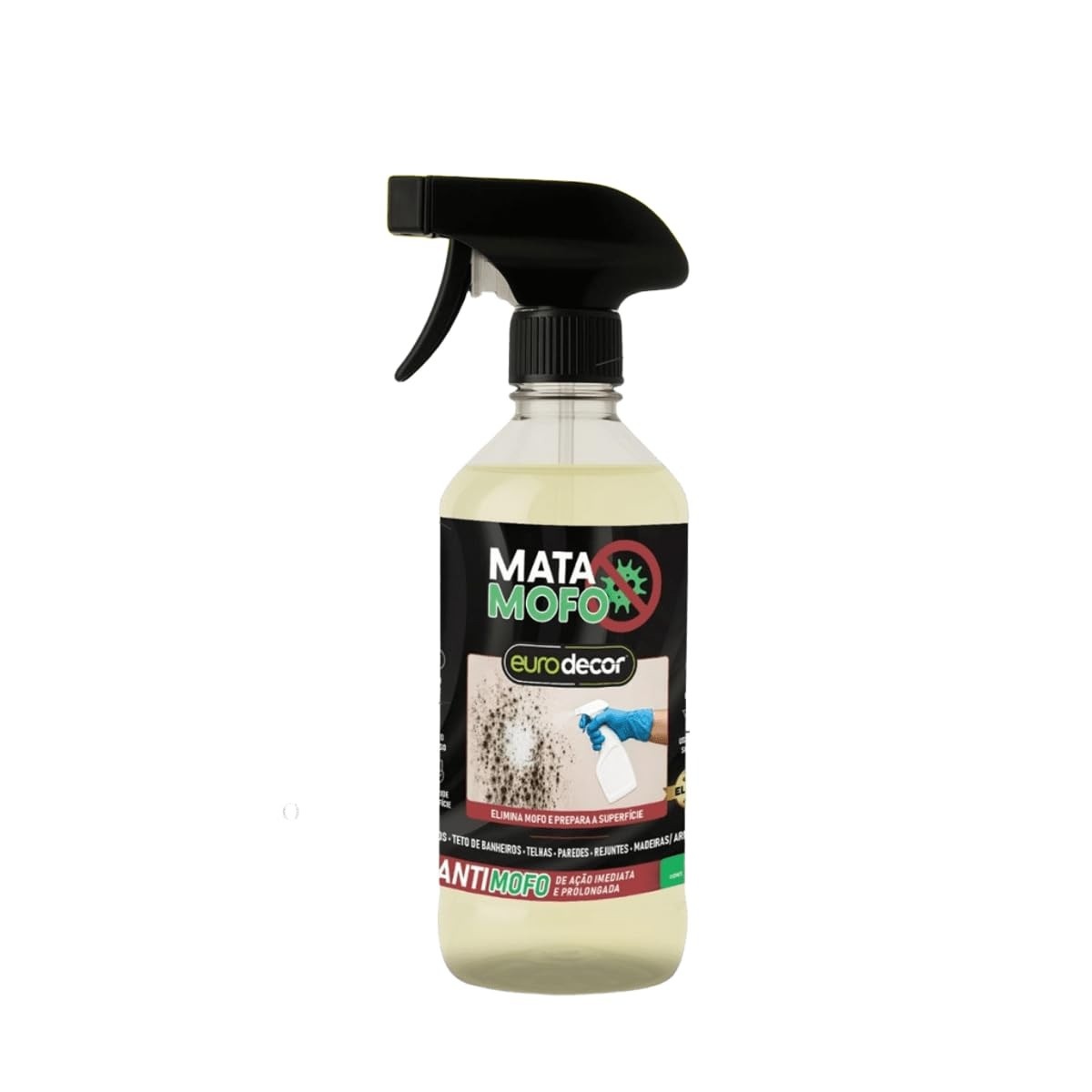 Mata Mofo Euro Decor - Limpador Versátil para Banheiro, Pisos e Madeiras, 1L