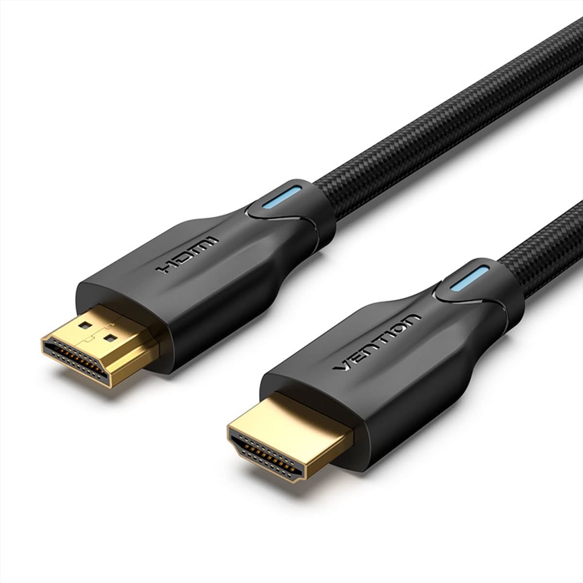 Cabo HDMI 2.1 Vention Premium 2m: Imersão Total em 8K para PS5, Gamer e TV