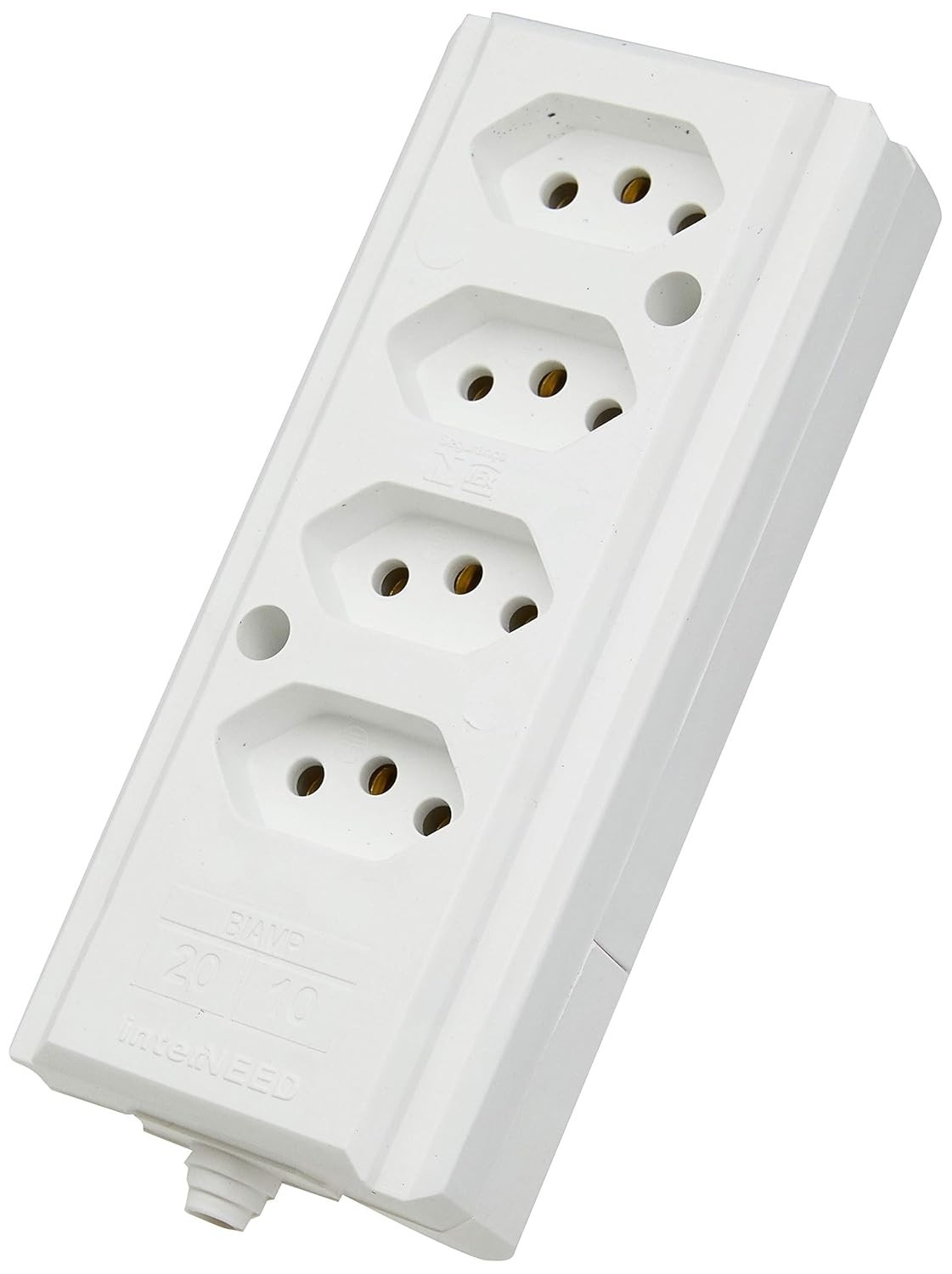 Tomada 2P+T Hercules 4 - Instalação Fácil e Segura | interNEED
