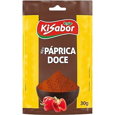 Páprica Doce KiSabor 30g: Sabor Autêntico e Versátil