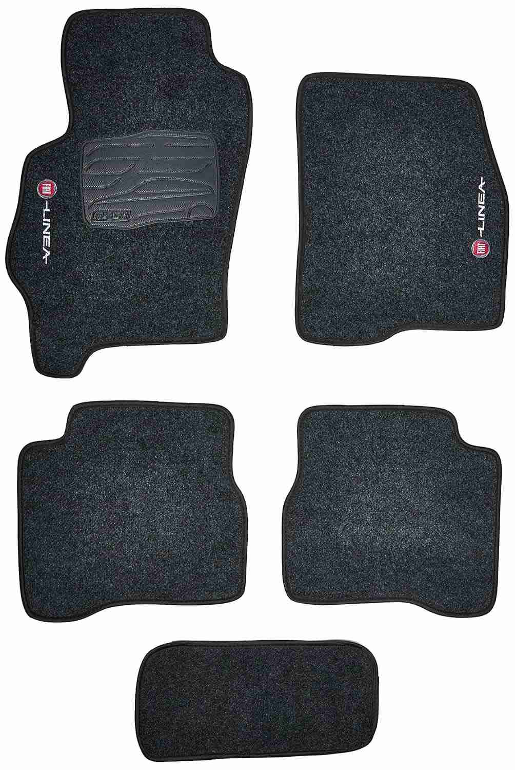 Tapete Carpete Grafite 5 Peças Fiat Linea (2008-2012) - Proteção e Estilo Premium