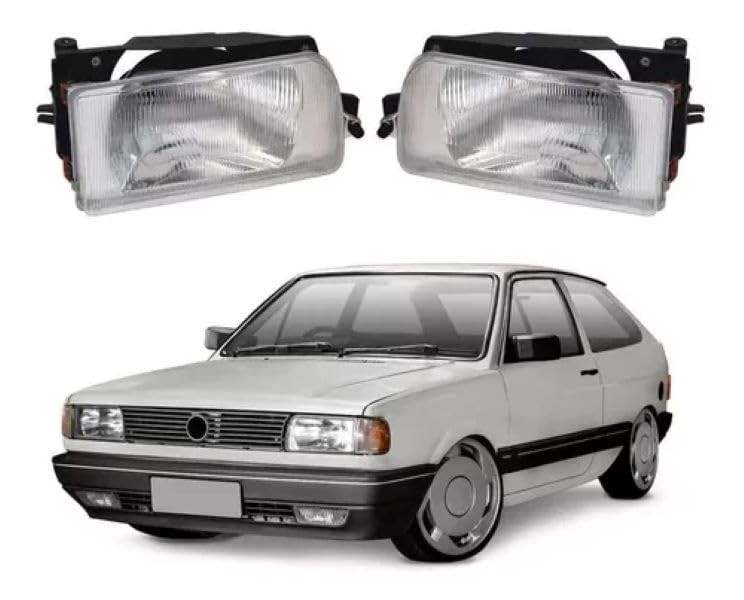 Farol Esquerdo (Motorista) Gol, Parati, Saveiro e Voyage 91-97: Ilumine Seu Caminho com Segurança!