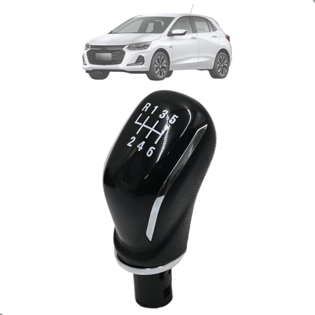 Manopla Bola Câmbio 6 Marchas Onix Plus Novo Onix 2020-2023: Upgrade e Estilo