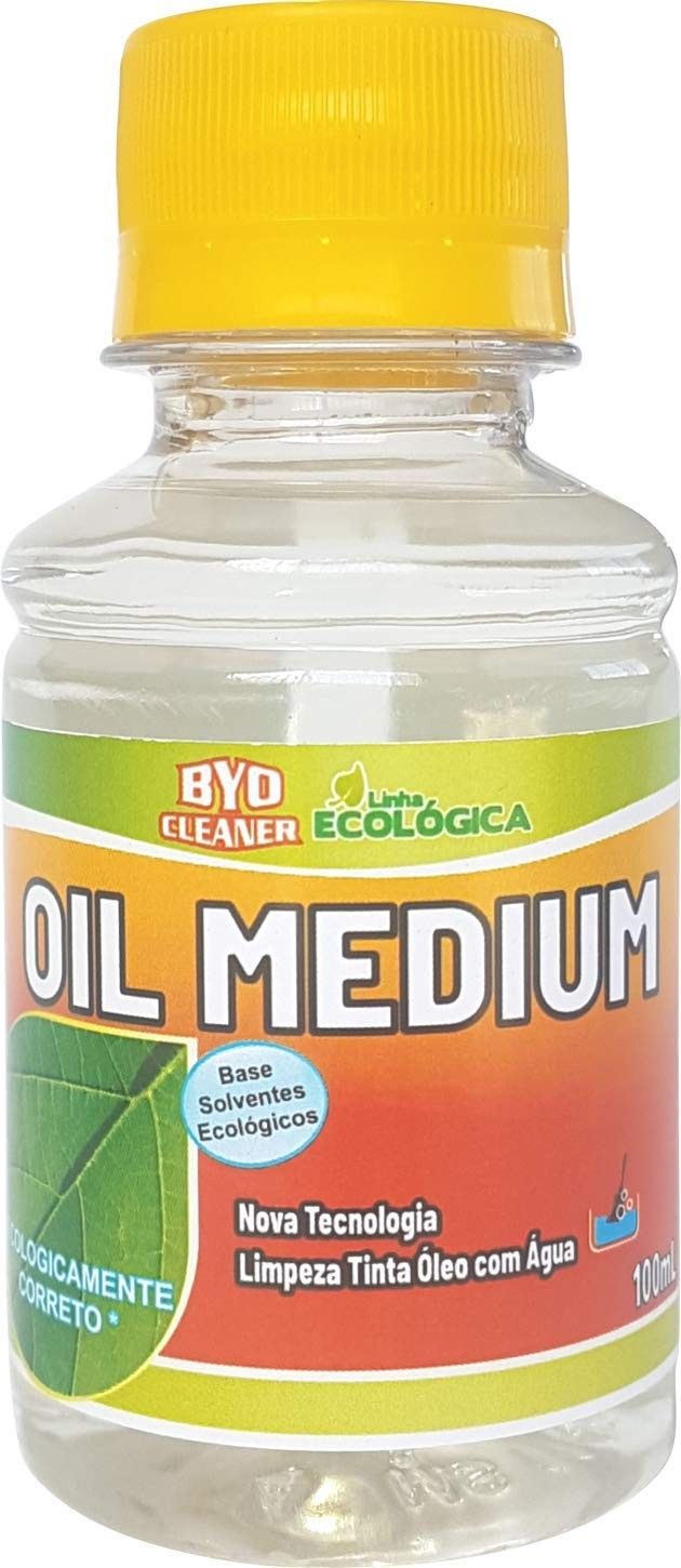 OIL MEDIUM: Diluidor e Acelerador de Secagem para Tintas a Óleo - 100mL