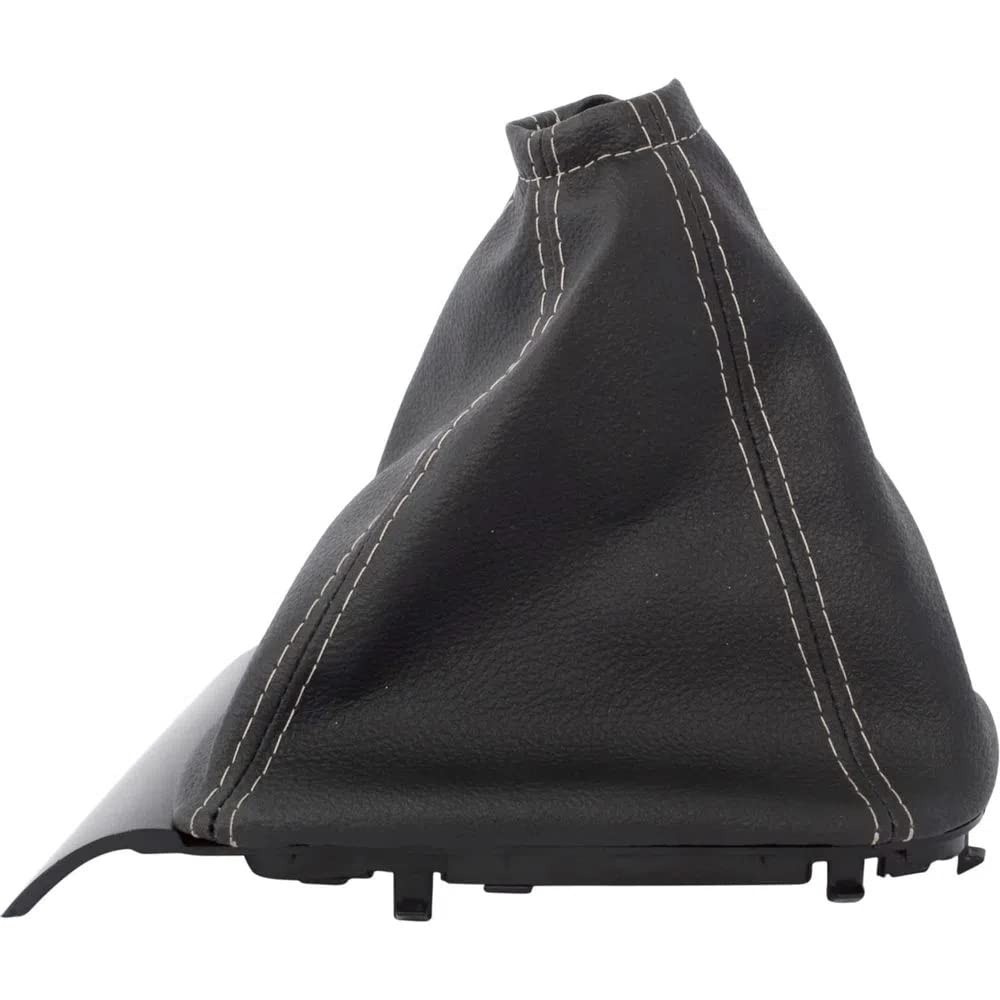 Coifa de Câmbio Onix e Prisma (2013-2020) Preta com Costura Cinza - Toque Esportivo e Elegante