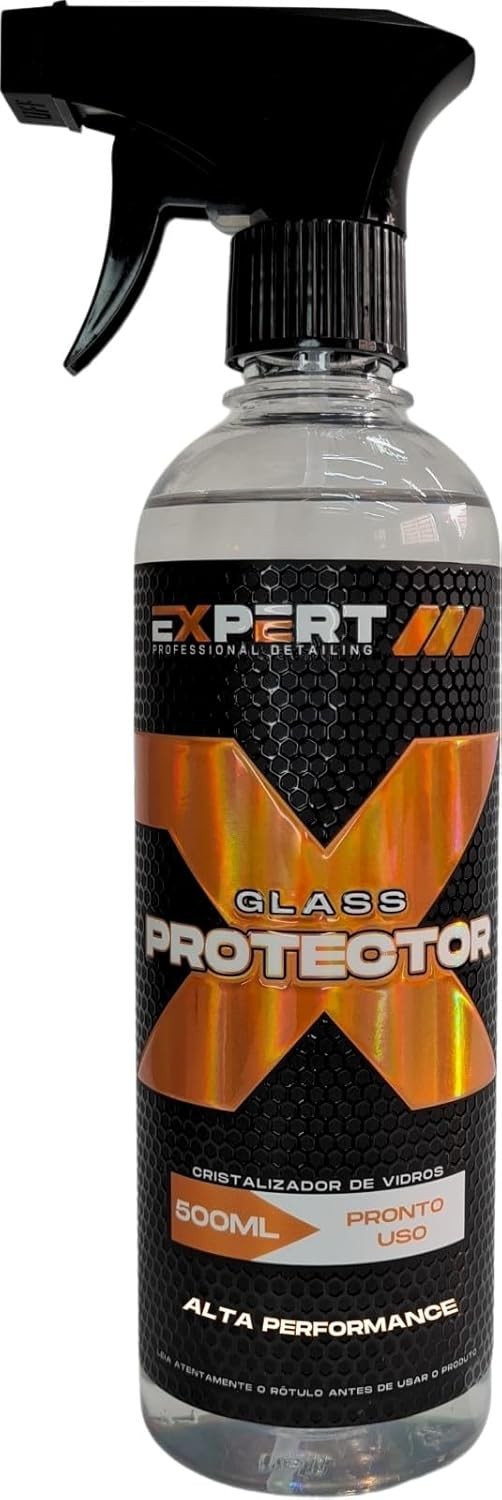 Expert Cristalizador de Vidros Protector 500mL: Visibilidade Impecável e Proteção Duradoura