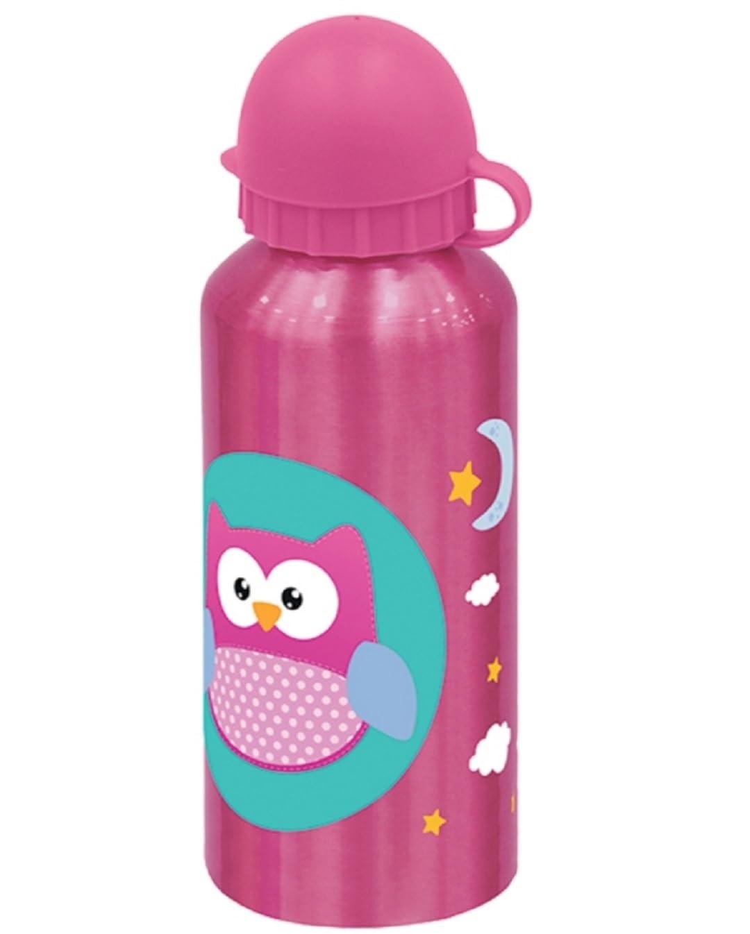 e-a-inox-rosa-melhores-infantil-400ml-com-meus-mosquetao-amigos-corujinha-premium-tampa-garrafa-a