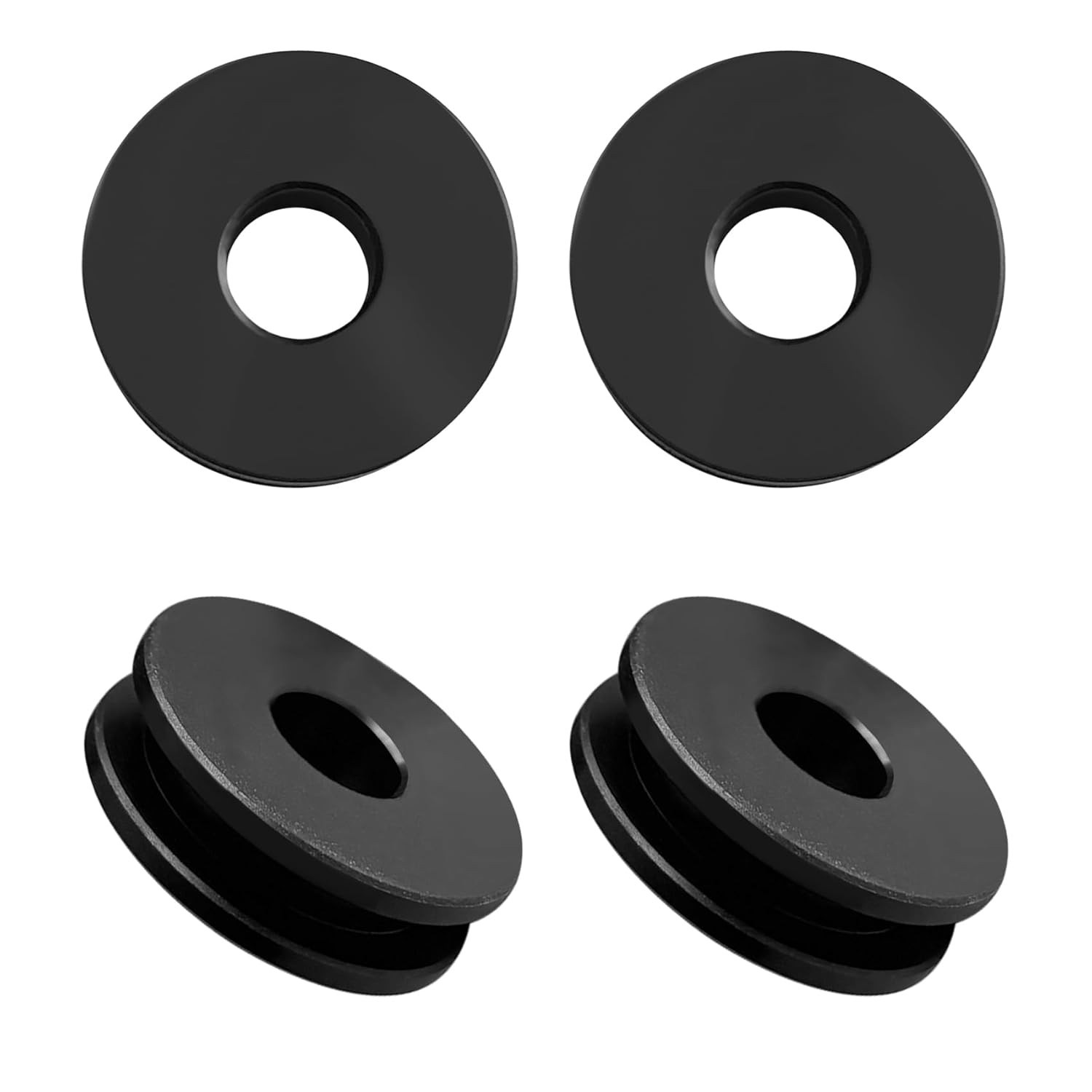 Buchas de Para-brisa para Harley Davidson Softail e Road King - Kit 4 Peças Duráveis