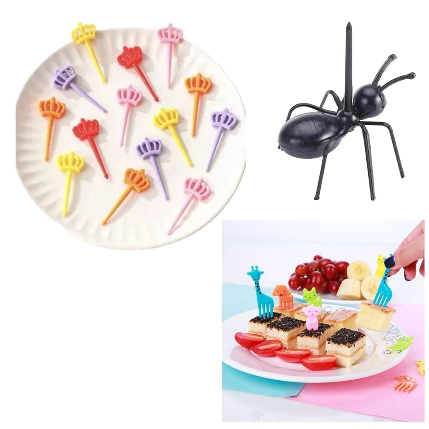 Kit Lanchinho Divertido: 42 Palitinhos de Frutas e Legumes Reutilizáveis para Lanches Saudáveis