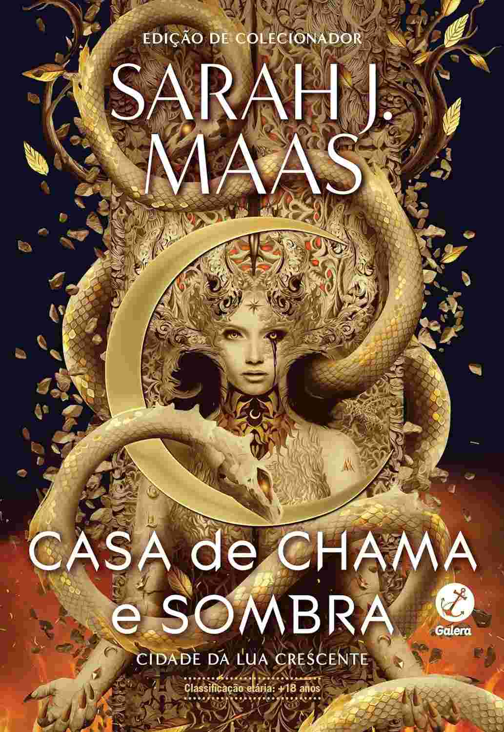 Cidade da Lua Crescente Vol. 3: Casa de Chama e Sombra - Aventura Épica de Sarah J. Maas