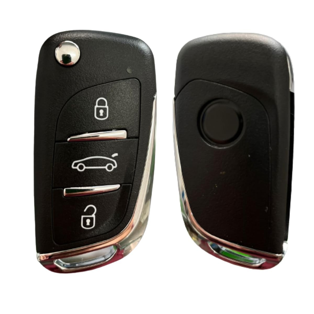 Chave Canivete Inteligente Compatível Citroën e Peugeot - Modelo Positron
