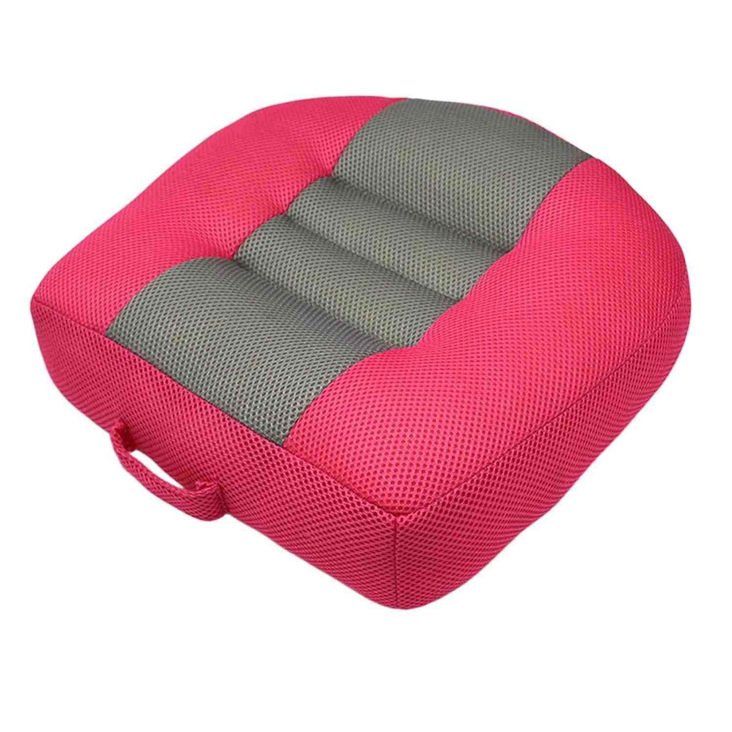 Almofada Elevatória Rosa Conforto e Altura para Carro, Escritório e Casa