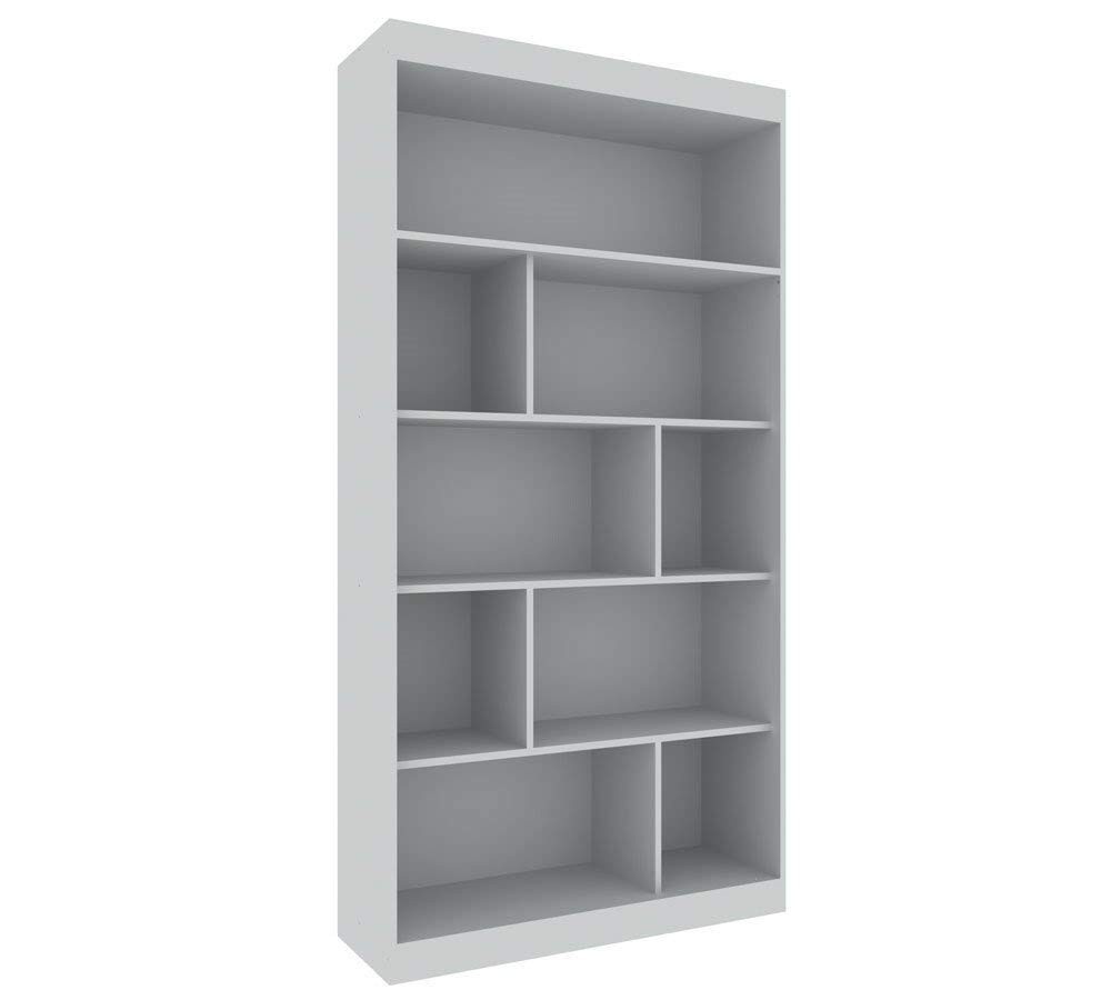 Estante Livreiro Chico Branco - Design Moderno e Espaçoso para Ambientes Residenciais