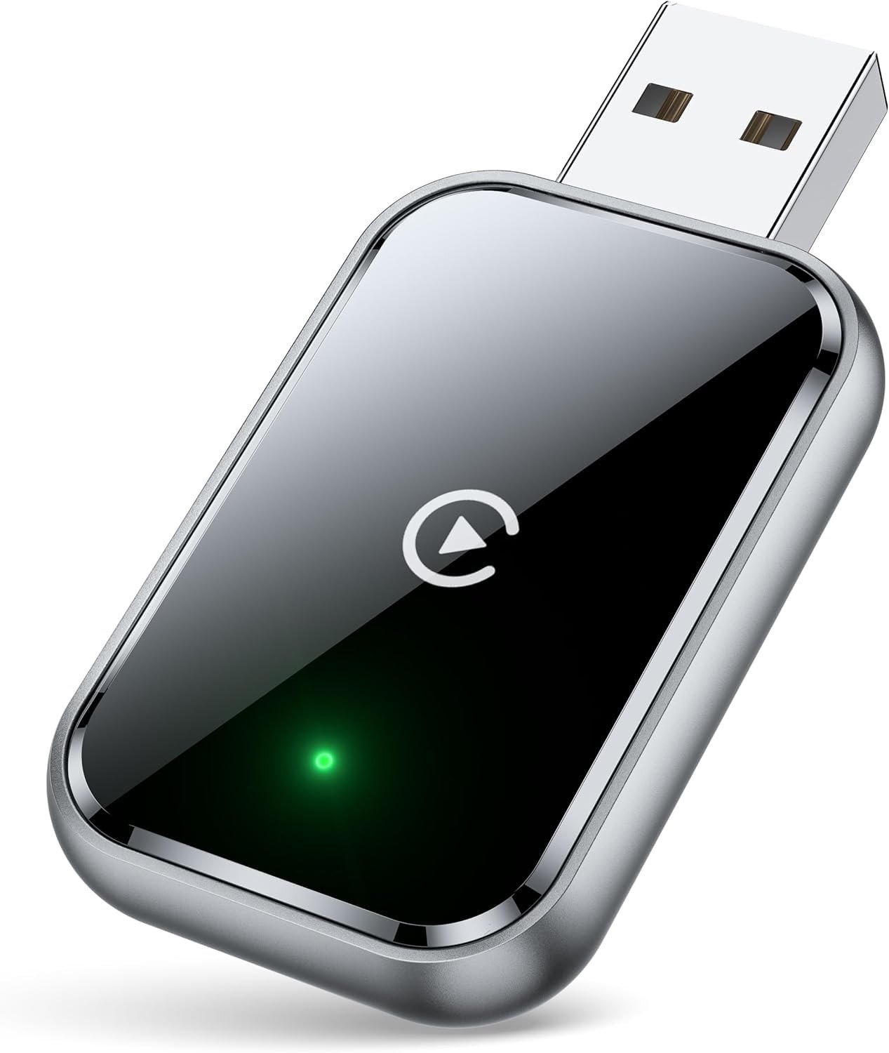 Adaptador CarPlay Sem Fio Mini: iPhone, Android Auto USB-C/USB-A - Conexão Estável e Rápida 2025