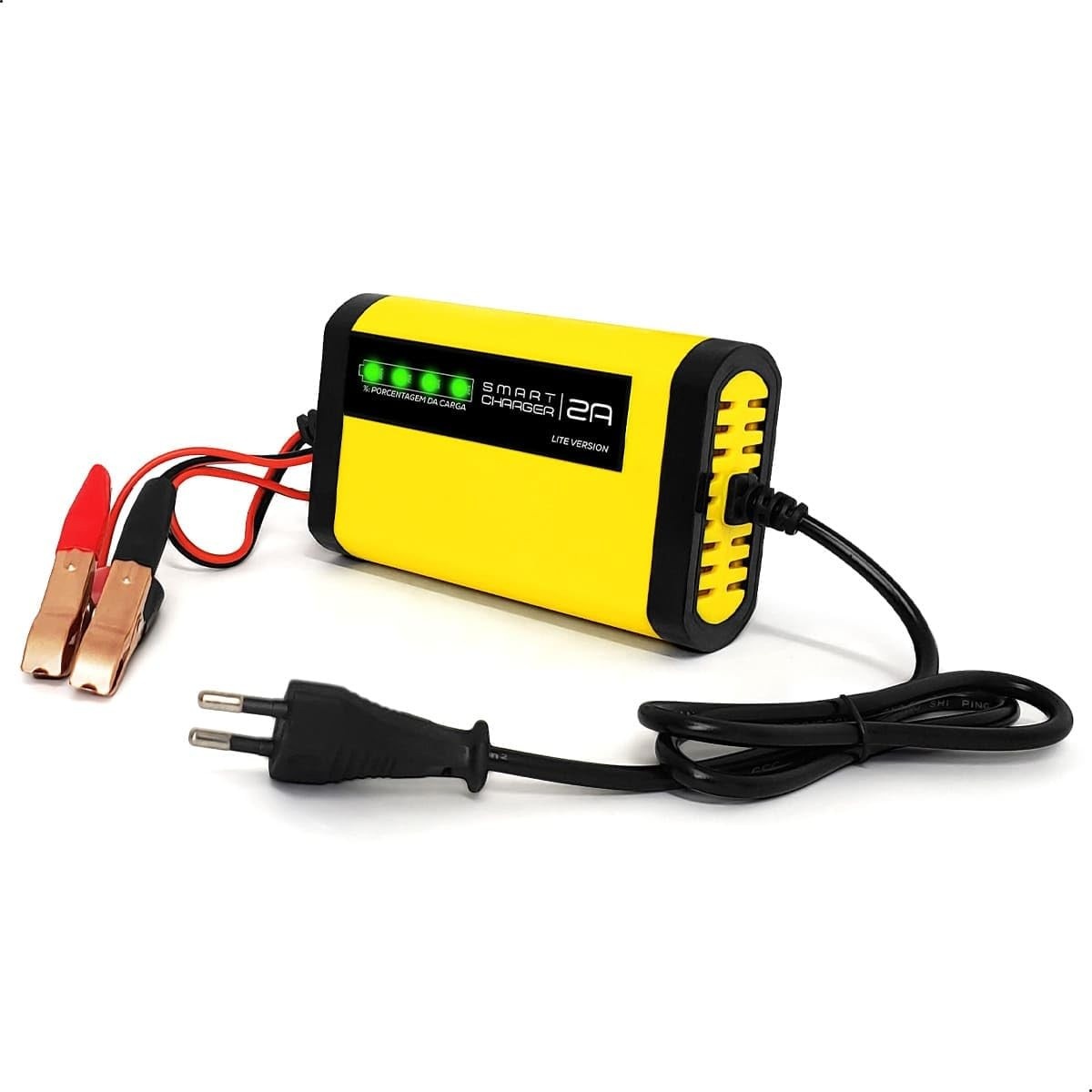 Carregador de Bateria Automotivo Smart Charger 2A Lite: Potência e Inteligência para Seu Veículo