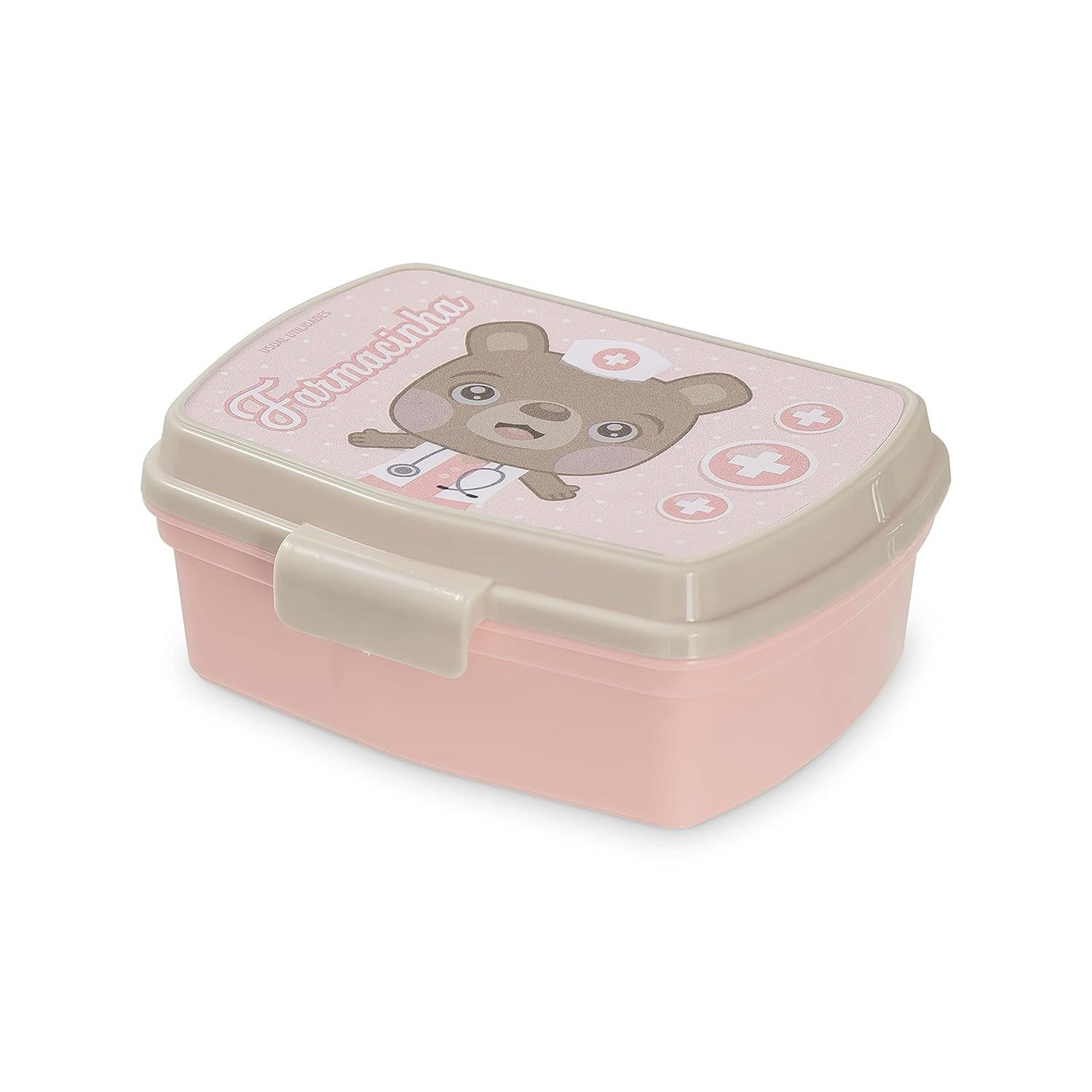 Farmacinha Baby Bear Menina - Organize com Estilo os Itens de Saúde e Higiene Infantil