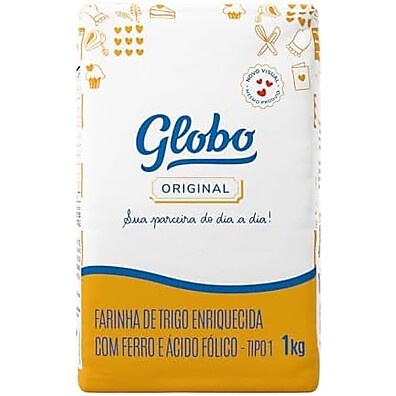 Farinha Globo Tipo 1 1kg: Pães e Bolos Perfeitos